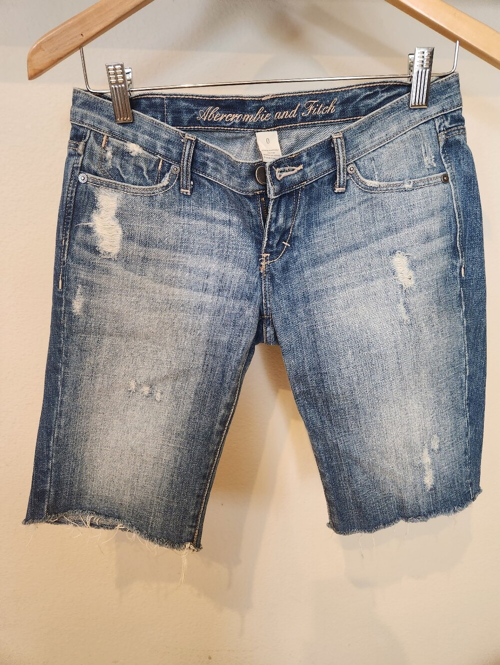Abercrombie & Fitch Denim Shorts - Blue